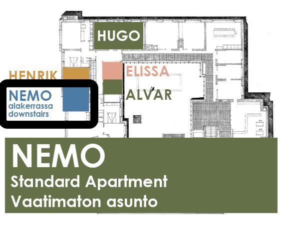 Apartment Saeynaetsalo Town Hall *